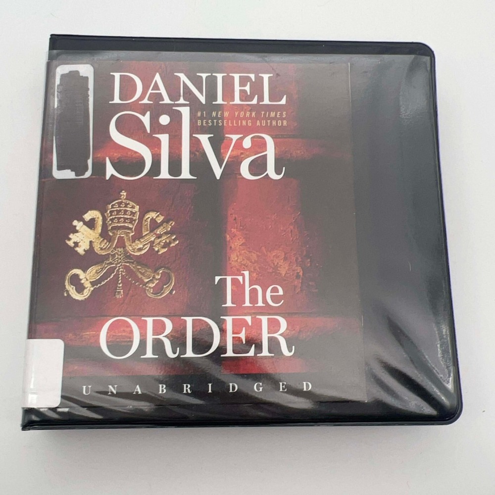 Daniel Silva‎ The Order Audiobook 8‑CD Set Unabridged Gabriel Allon EUC